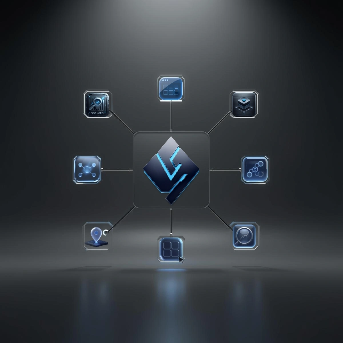 Leistungen – Struktur, Design, Technik